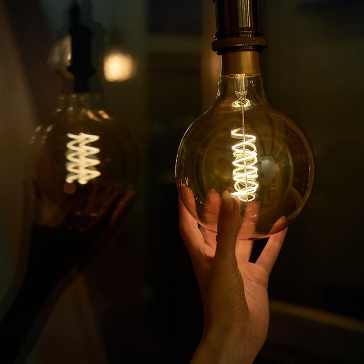 Actual product image Shelly Vintage E27 G125 (E27, 260 lm, 1 x)