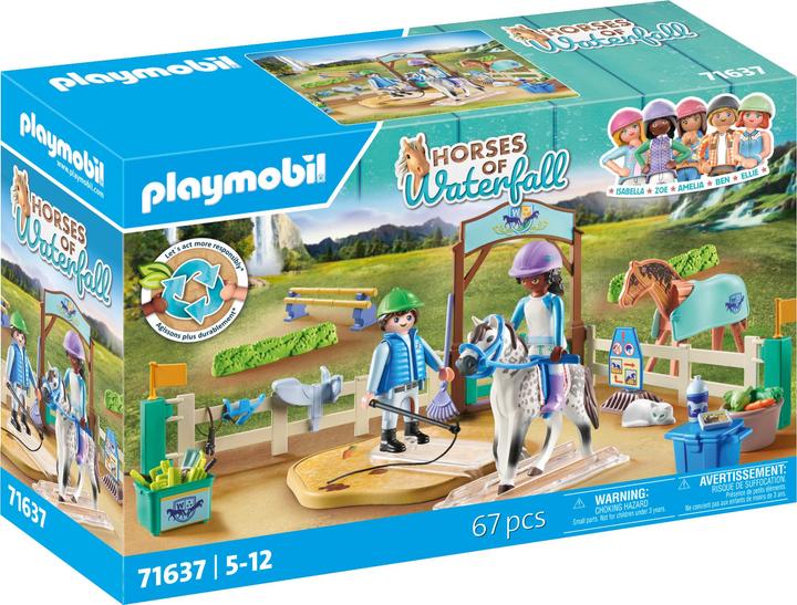 Immagine prodotto Playmobil Maneggio moderno (71637, Playmobil Horses of Waterfall)