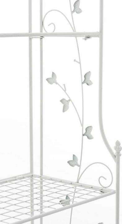 Image du produit CLP Étagère sur pied Arona, blanc (60 x 33 x 158 cm)