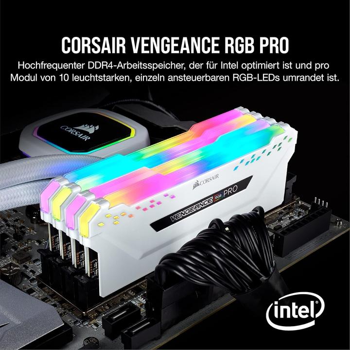 Produktbild Corsair Vengeance RGB Pro (2 x 32GB, 3600 MHz, DDR4-RAM, DIMM)