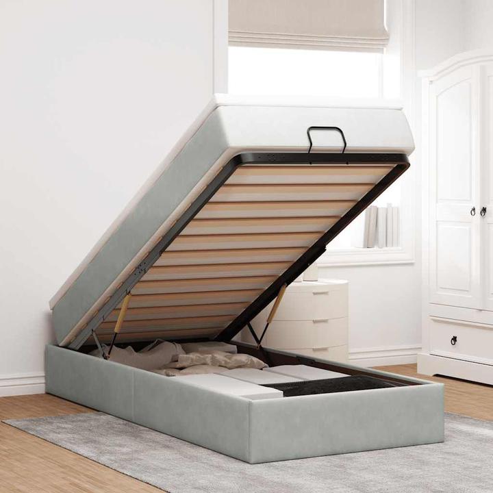 Produktbild vidaXL Ottoman-Bett (90 x 190 cm)