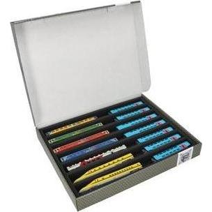 Feldherr Lagerbox FSLB040 für Modelleisenbahn - 7 Fächer für Spur N - liegend (Materiale sintetico)