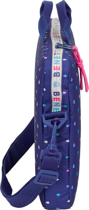 Immagine prodotto Benetton Laptoptasche Drop Bunt 40 x 27 x 4 cm (15.60")