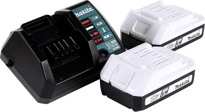 Actual product image Makita HP457DWEX4 Set (Rechargeable battery operated)