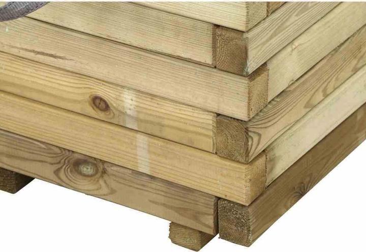 Produktbild Siena Garden Taunus Pflanzkübel modern 30 30x30x27cm,Kiefernholz FSC 100% (30 cm)