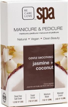 Produktbild Bcl Spa Smoothing Jasmine + Coconut 4 Step System (Fussbad, Fussmaske, 20 ml)