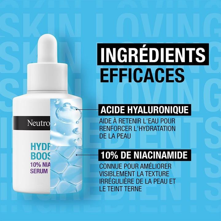 Actual product image Neutrogena Hydro Boost Serum with Niacinamide (30 ml)