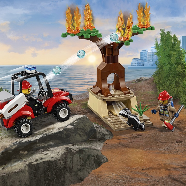 Produktbild LEGO Löschflugzeug der Feuerwehr (60217, LEGO City)