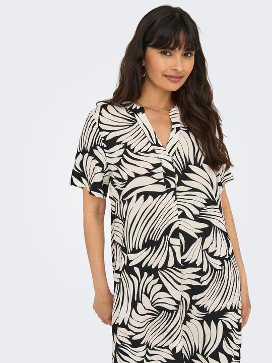 Produktbild Only Onlsusi Life Ss V-Neck Tunic Dress Wnn (L)