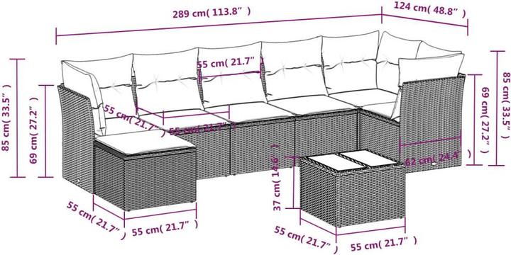 Produktbild vidaXL Kinsley