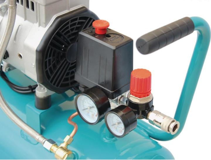 Image du produit Aircraft Compresseur MOBILBOY SILENCE 241/24 OF E sans huile, pression 8 bar, avec réservoir de 24 l (8 bar, 24 l)