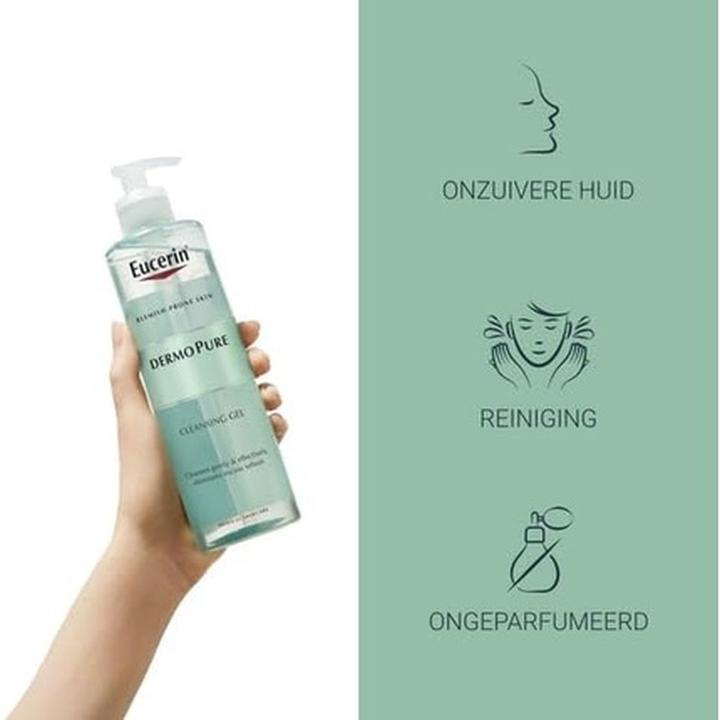 Actual product image Eucerin DermoPure (Facial cleansing wipes, 400 ml)
