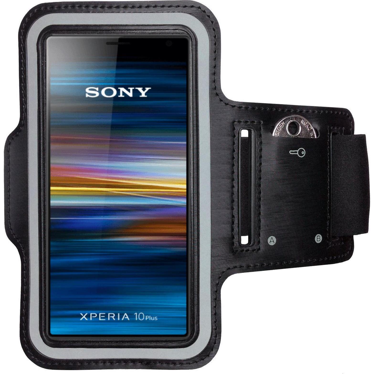 CoverKingz Sportarmband für Sony Xperia 10, Smartphone Sportarmband, Schwarz