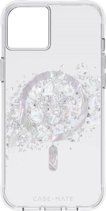 Actual product image Case-Mate Karat MagSafe - mother-of-pearl embellished iPhone 14 Plus case (a touch of pearl) (Apple iPhone 14 Plus)