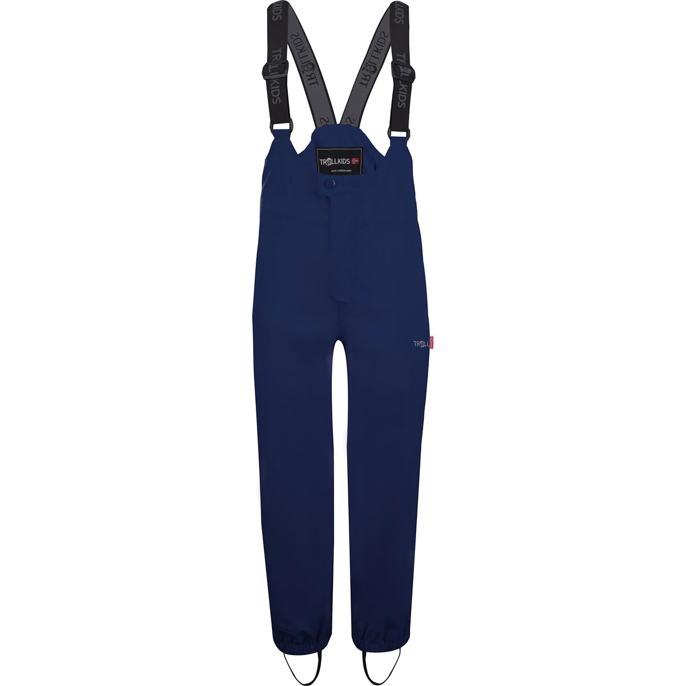 Trollkids, Unisex, Outdoorhose, Odda (110), Blau, 110