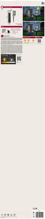 Image du produit Paulmann Borne d'éclairage Padea (1200 lm, IP44)