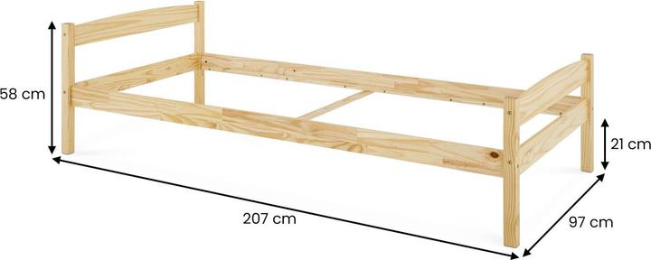 Produktbild IDIMEX Boris (90 x 200 cm)