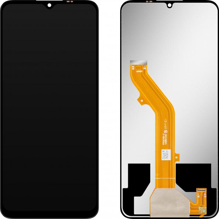 Actual product image MP Display Unit für TCL 40 SE, w/o Frame, Aftermarket, Schwarz (Display, Module, TCL 40 SE)