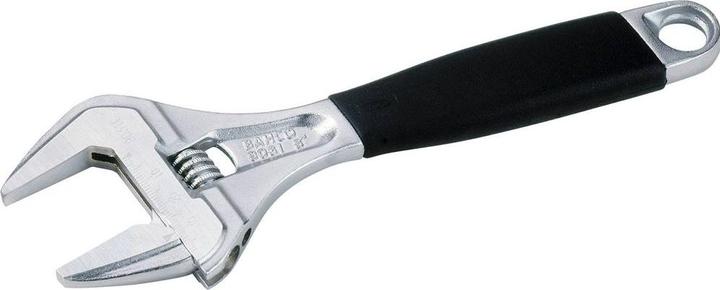 Produktbild Bahco ERGO 32-mm-Rollgabelschlüssel mit extragrosser Öffnungsweite, Zentralmutter und Gummigriff, verchro (32 mm)