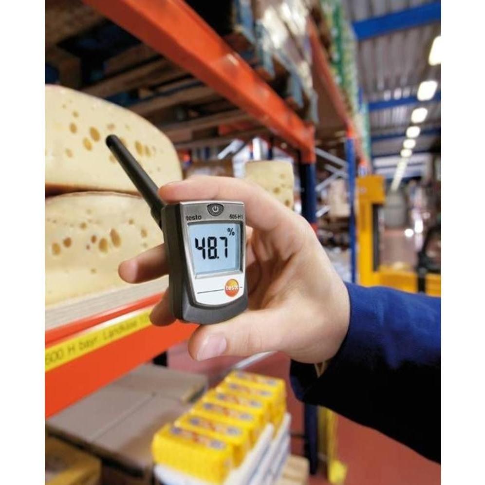 Thumbnail - Testo, Feuchtigkeitsmessgerät, 605-H1 Kalibriert nach: Werkss