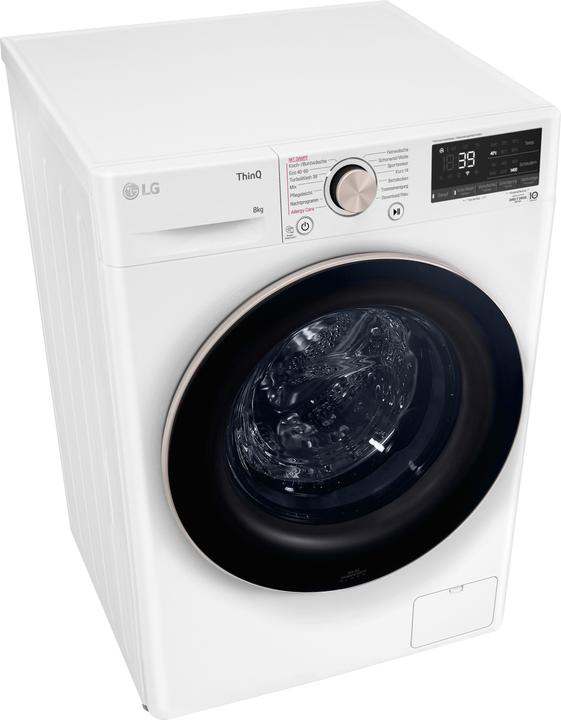 Image du produit LG F4WV708P1R (8 kg, Gauche)