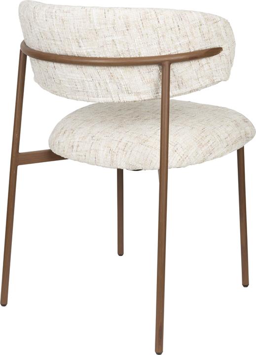 Productafbeelding White Label Living Chair Claes Off-White