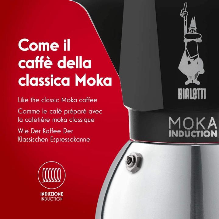 Productafbeelding Bialetti Moka inductie (2 T.)