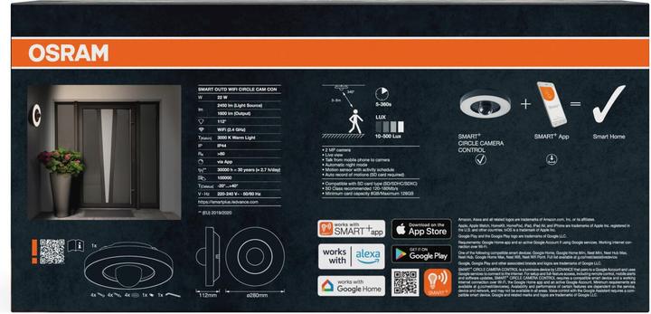Produktbild Osram Smart+ Camera Circle Cam Control Control