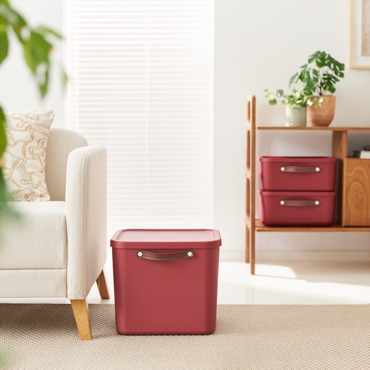 Produktbild Rotho 2er Set Aufbewahrungsboxen 25 l und 40 l MALOJA (40 l)