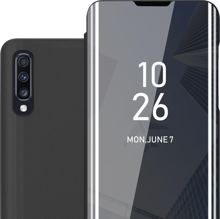 Immagine prodotto Cadorabo Copertina per specchietto retrovisore Smart View a libro (Samsung Galaxy A70)