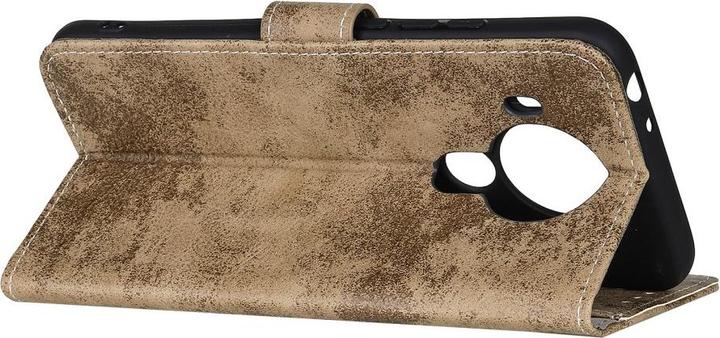 Produktbild Cover-Discount Nokia 5.4 - Vintage Etui Wildleder Optik khaki (Nokia 5.4)