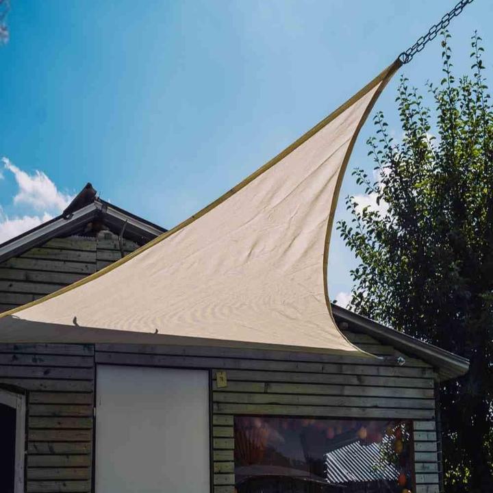 Actual product image Siena Garden Solino Set 3-corner 3.6 Ecru 3, 6x3, 6X, 3, 6m, incl. accessories (360 x 360 cm)