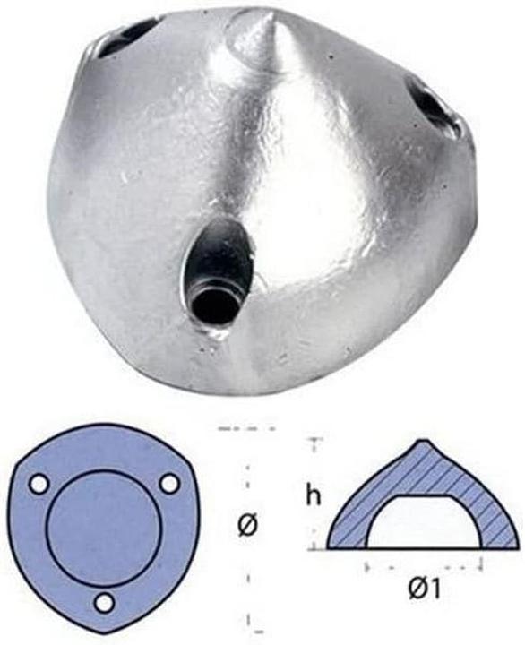 Immagine prodotto Tecnoseal Max Prop anode van zink 81mm (TEN00486)