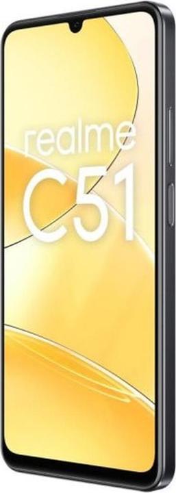 Produktbild realme C51 6Gb 256Gb 6.74' Dual Sim (256 GB, Carbon Black, 6.74", Dual SIM, 4G)