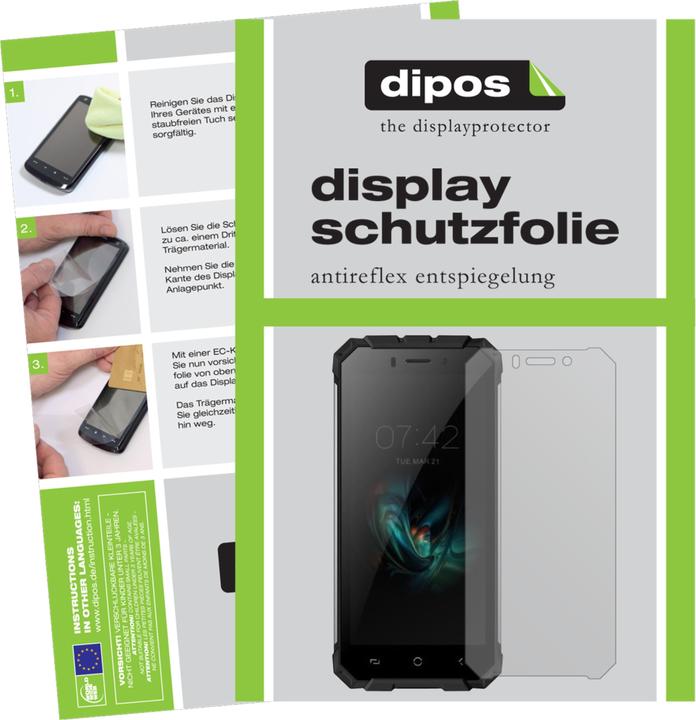Produktbild Dipos Displayschutzfolie Antireflex (5 Stück, Ulefone Armor X)