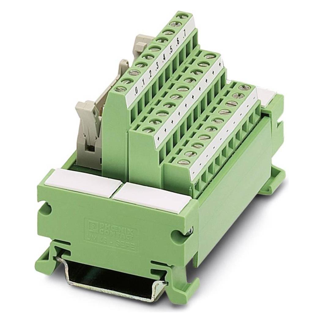 Phoenix Contact Verde Contenuto Passivo Del Modulo, Cavo + Spina Elettrica,