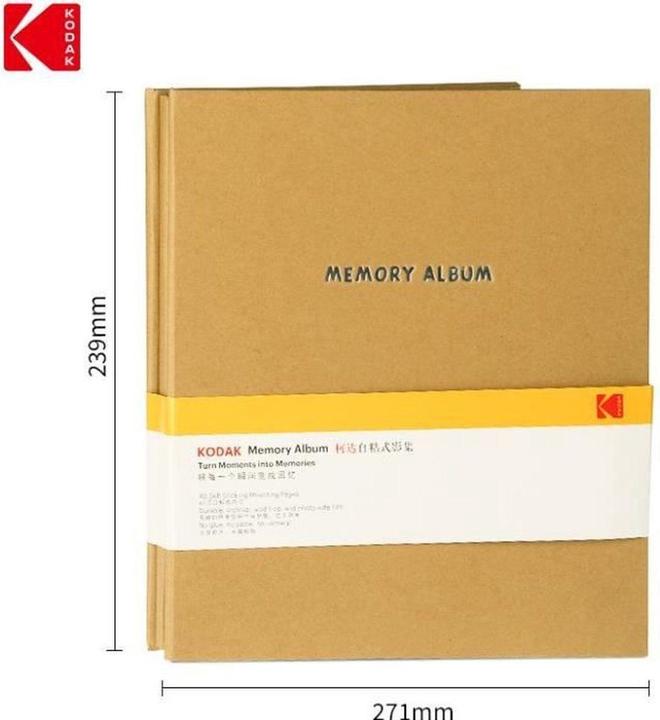 Actual product image Kodak Memorry Album/20 pages 235x270 Kraft Paper