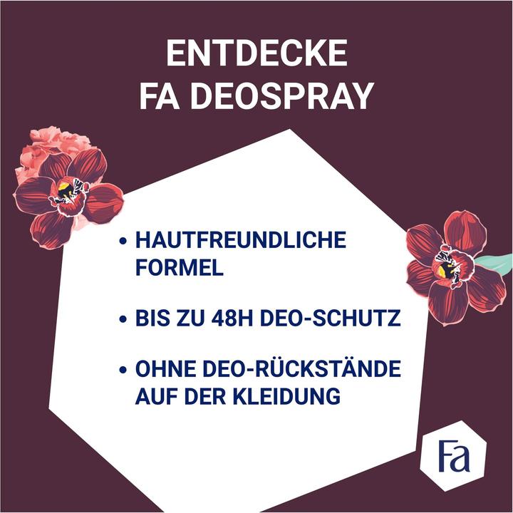 Produktbild Fa Deospr Glamor. Moments (Spray, 150 ml)
