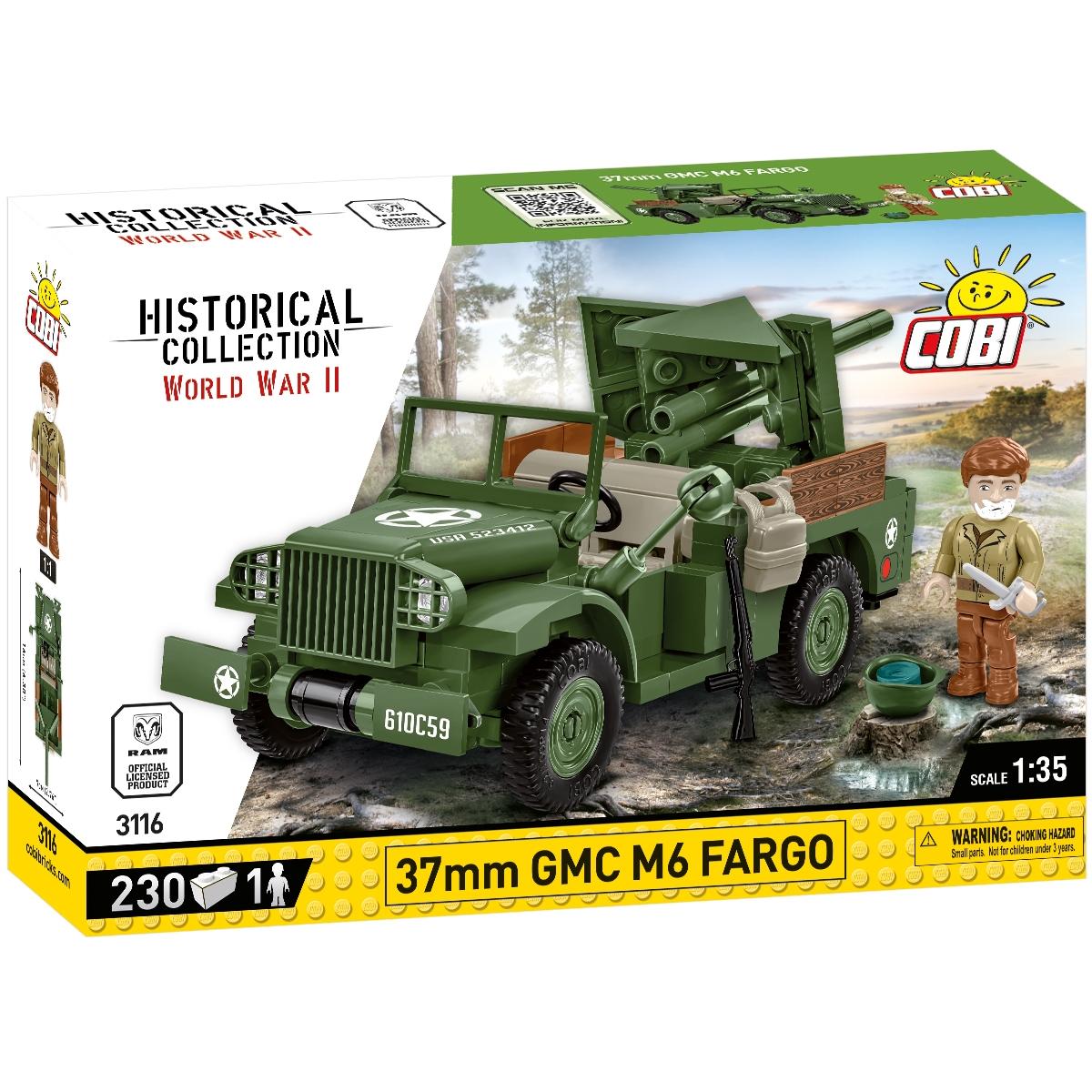 Cobi 37 mm GMC M6 Fargo / 230 pcs. (3116)