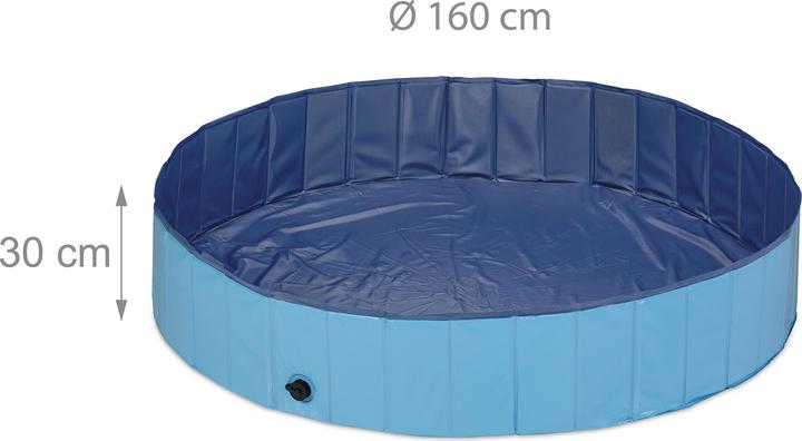 Immagine prodotto Relaxdays Piscina per cani (Piscina per cani)