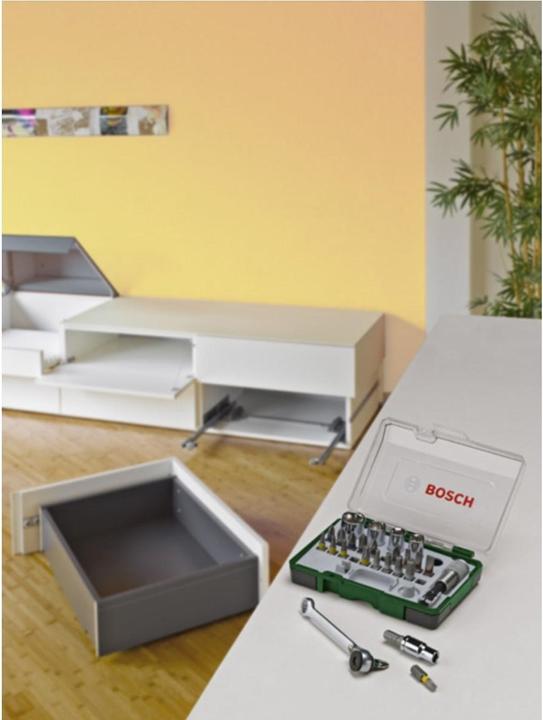 Productafbeelding Bosch Professional Zubehör Dopsleutelset (Inbus, Kruis Pozidriv PZ, Schroefgleuf)