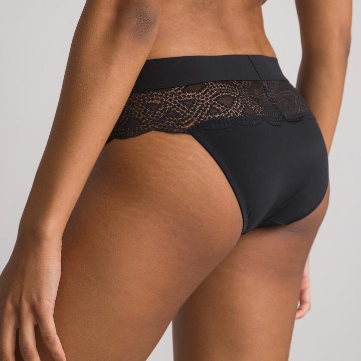 Immagine prodotto La Redoute Collections Slip in pizzo e microfibra (44, 46, Confezione singola)