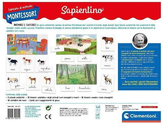 Actual product image Clementoni Animals and their Puppies
