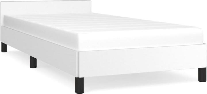 Actual product image vidaXL Bettgestell mit Kopfteil (90 x 200 cm)