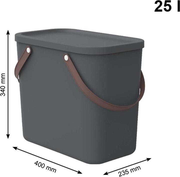 Actual product image Rotho Albula (23.5 x 40 cm, 25 l)