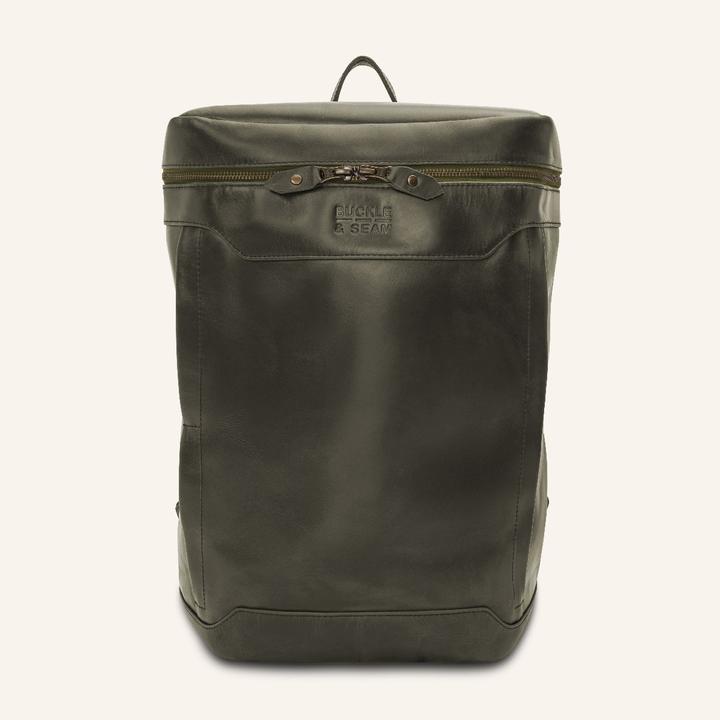 Produktbild Buckle & Seam Siwa Orange Leather Backpack (23 l)