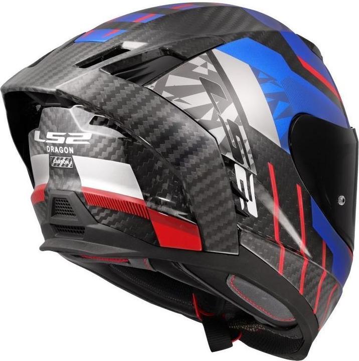 Produktbild LS2 OF807 DRAGON CARBON TRAX Integralhelm (S)