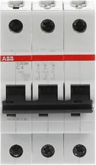 Produktbild ABB S203M-C4 Sicherungsautomat 4A pro M compact 3-polig