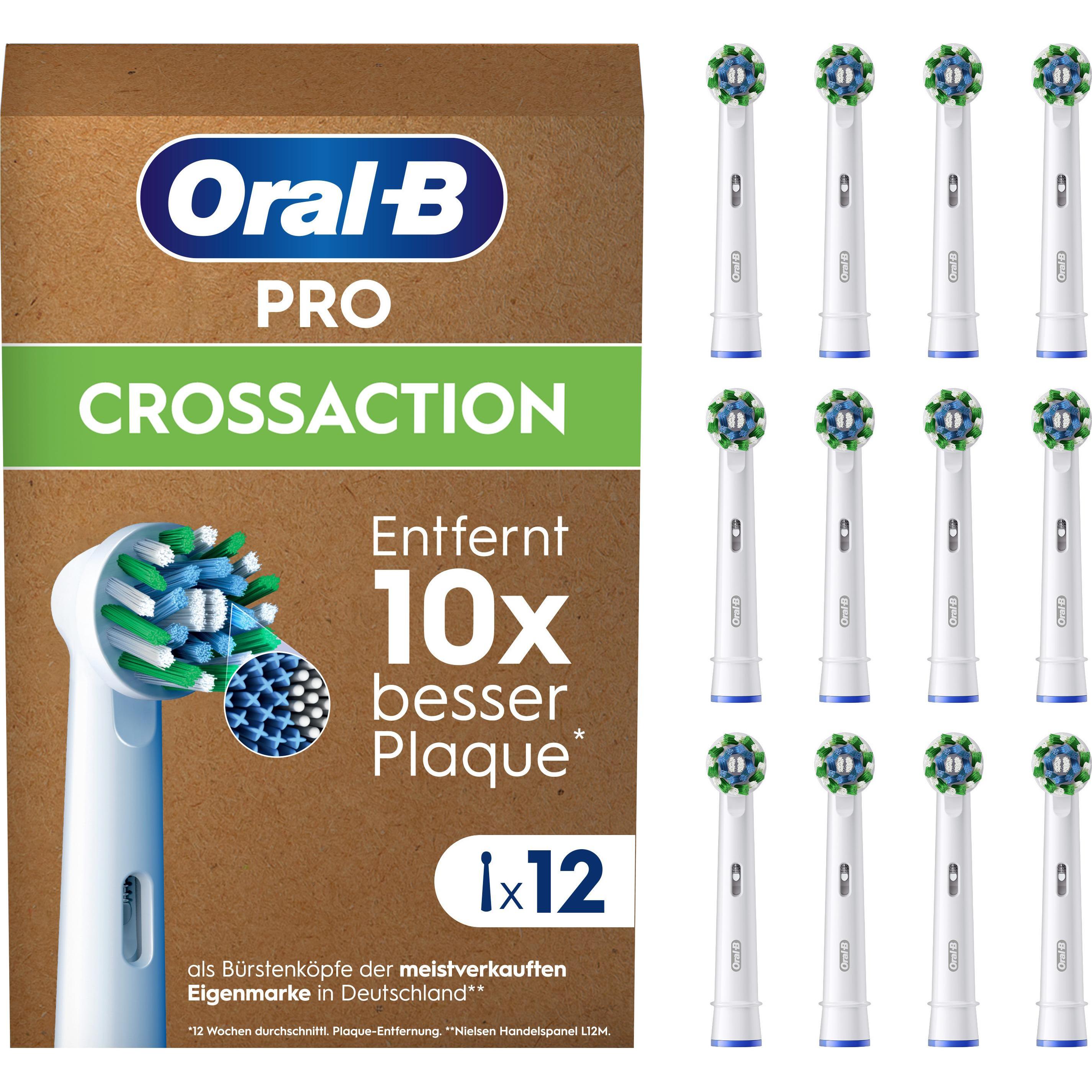 Oral-B, Zahnbürstenkopf, Pro CrossAction (12 x)