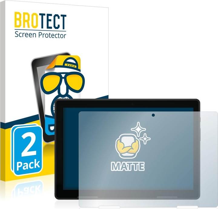 Productafbeelding BROTECT Antireflecterende schermbeschermer mat (2 Stuk, Lifetab E10814)